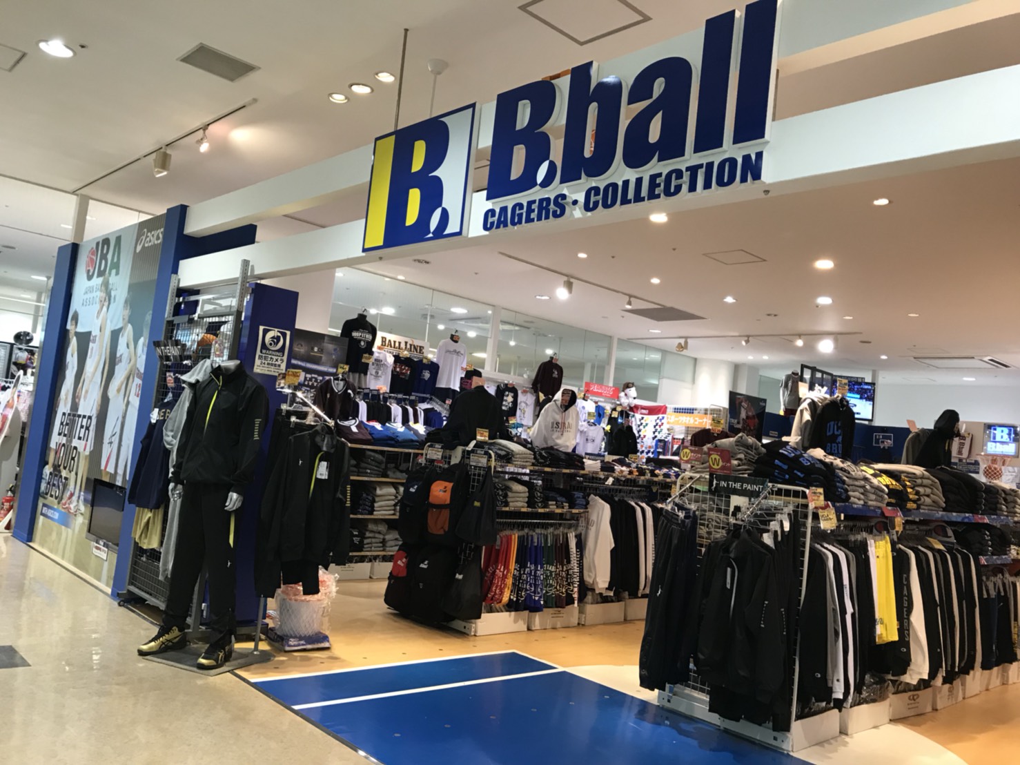 B.ball マップ　大阪あべの店